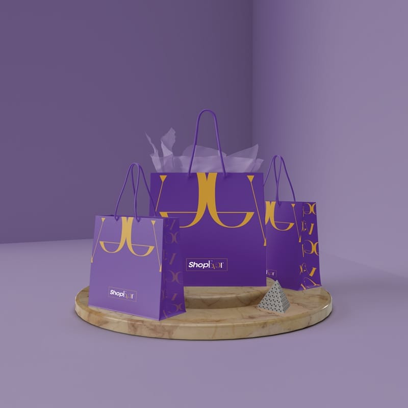 Shopever Bag Mockup PSD