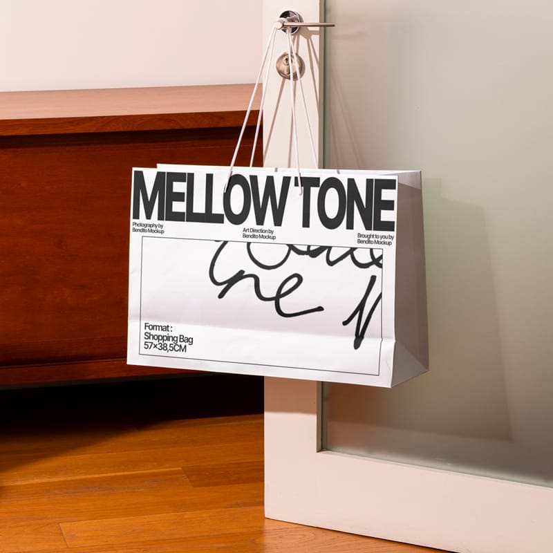 Shopping Bag Mockup Template PSD