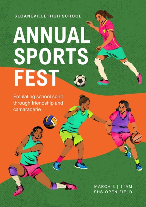 Sports Event Poster