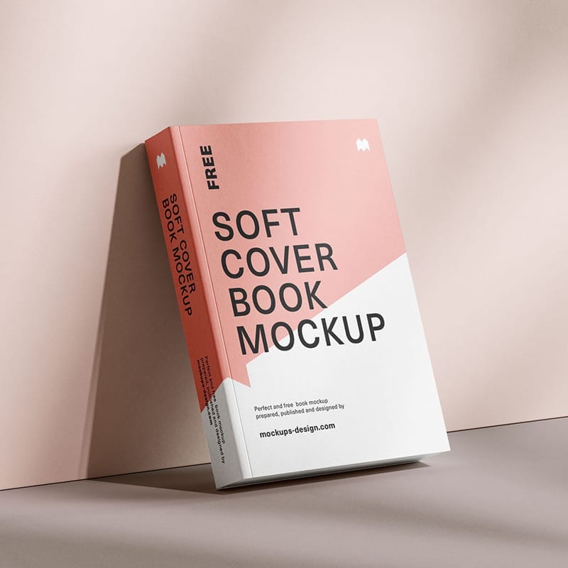 Thick Book Mockup PSD