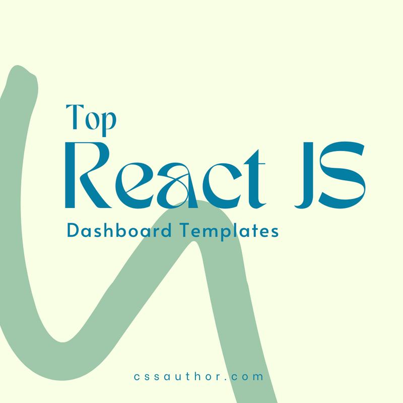 Top React JS Dashboard Templates of 2024