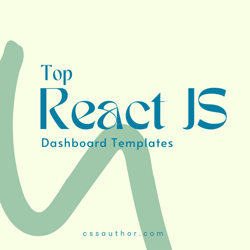 20+ Top React JS Dashboard Templates of 2024