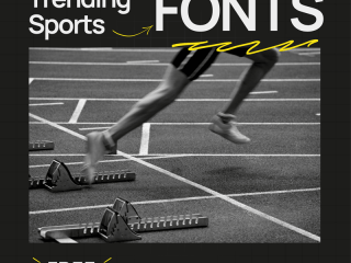 Trending Sports Fonts for Free Download