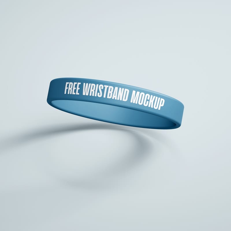 Wristband Mockup PSD