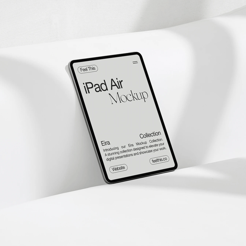 iPad Air Mockup Template PSD
