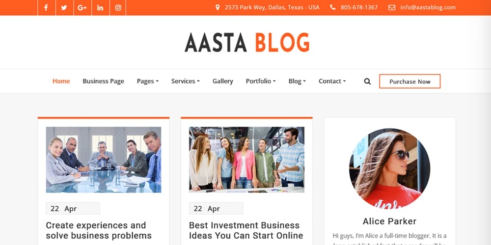 Aasta Blog