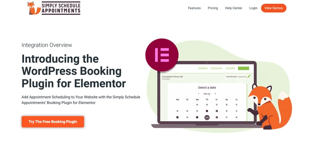 Booking Plugin for Elementor