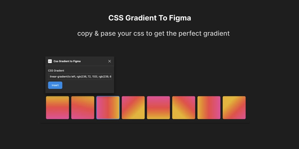 CSS Gradient to Figma