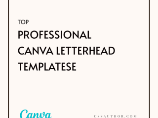 Canva Letterhead Templates