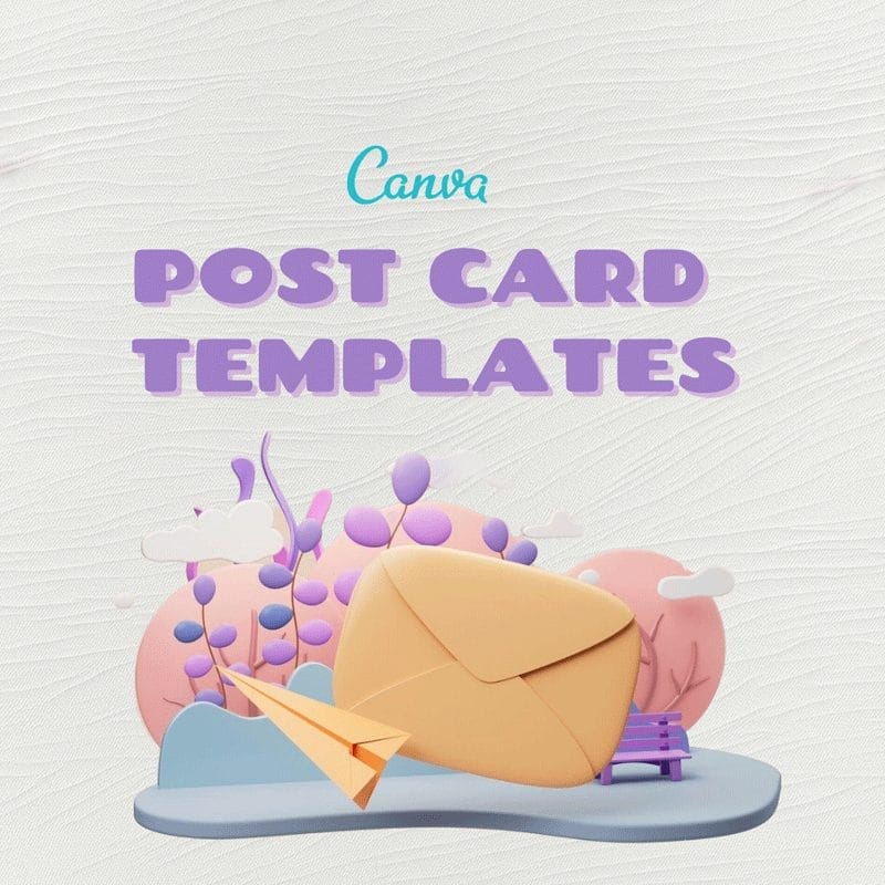 Canva Postcard Templates
