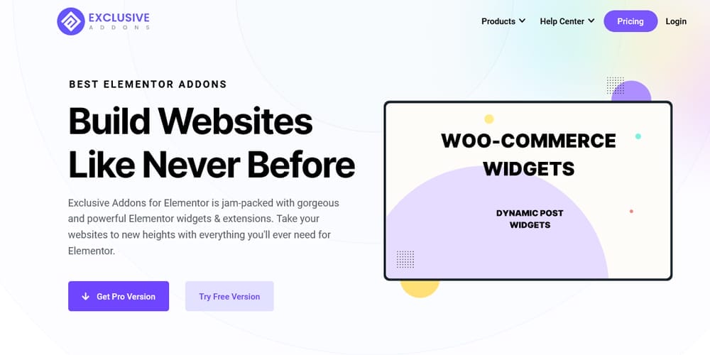 Exclusive Addons for Elementor