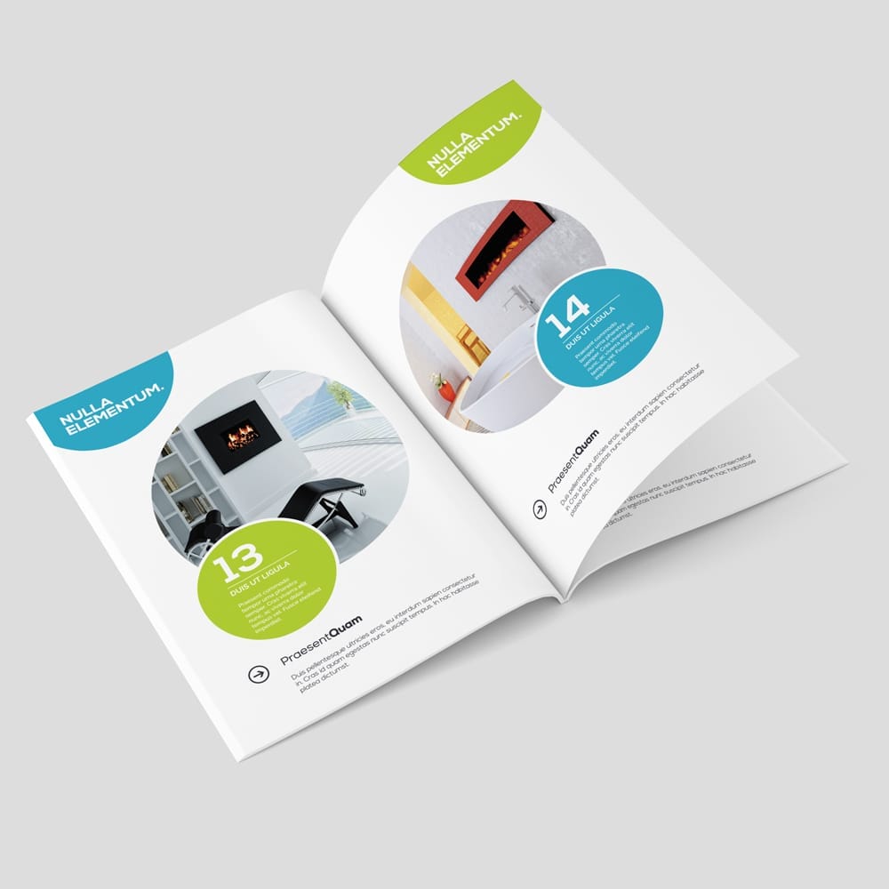 Free A5 Magazine Mockup Template PSD