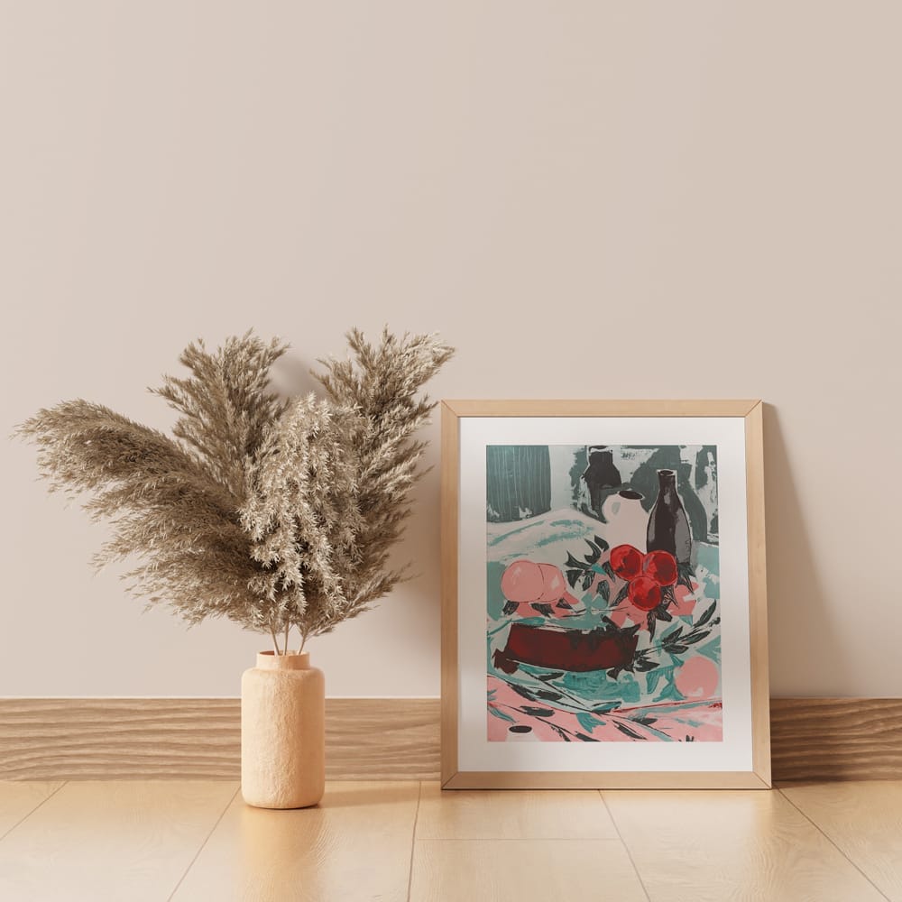 Free Artwork Frame Mockup PSD