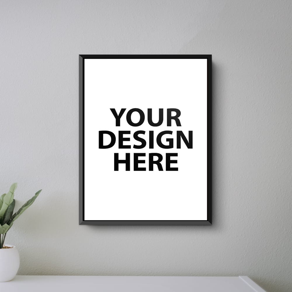 Free Neat and Clean Poster Mockup PSD
