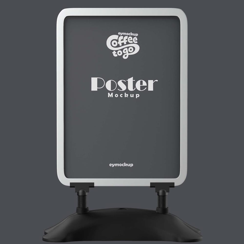 Free Street Poster Mockups PSD