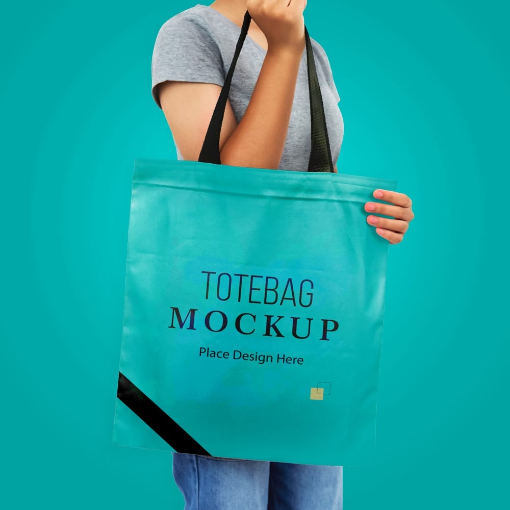 Free Tote Bag Mockup Template PSD