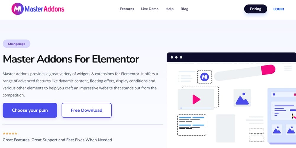 Master Addons For Elementor