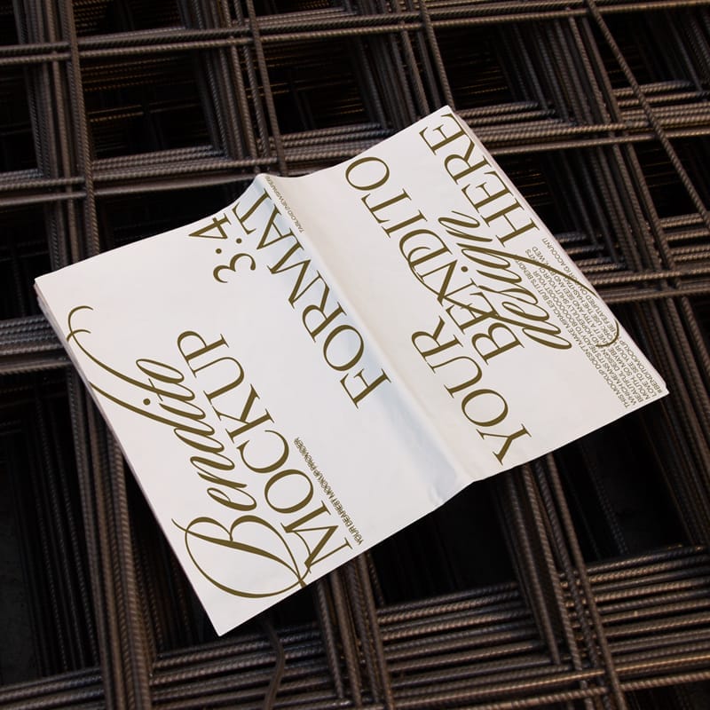 Newspaper Mockup Template PSD