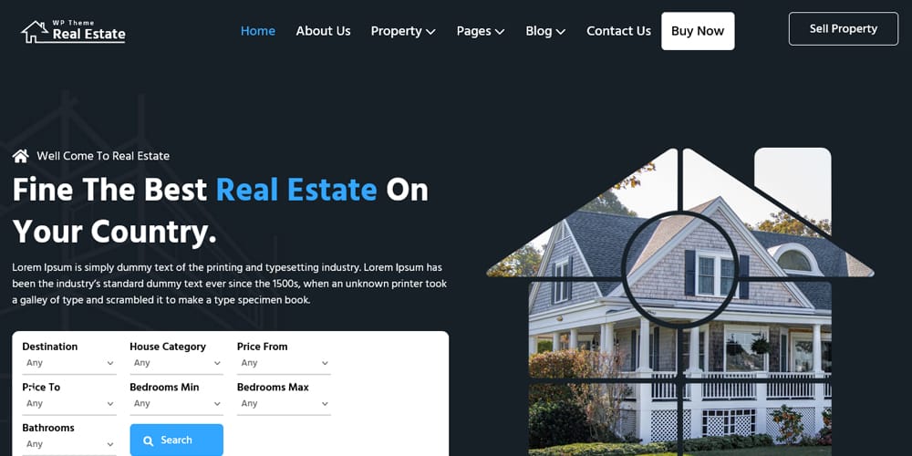 Property Listing Elementor