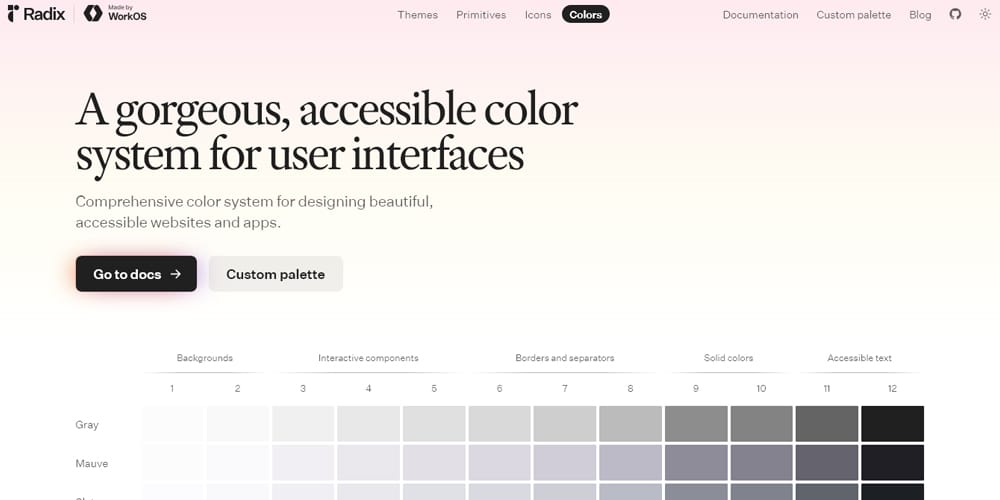 Radix Colors
