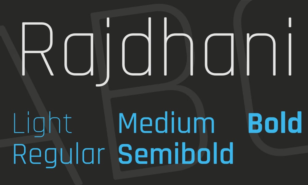 Rajdhani Font