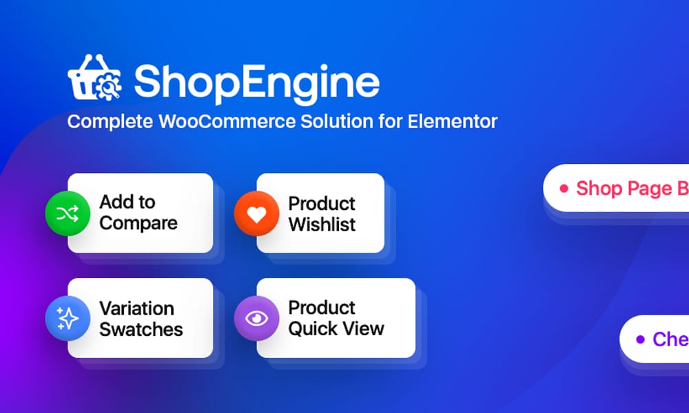 ShopEngine Elementor WooCommerce Builder Addon