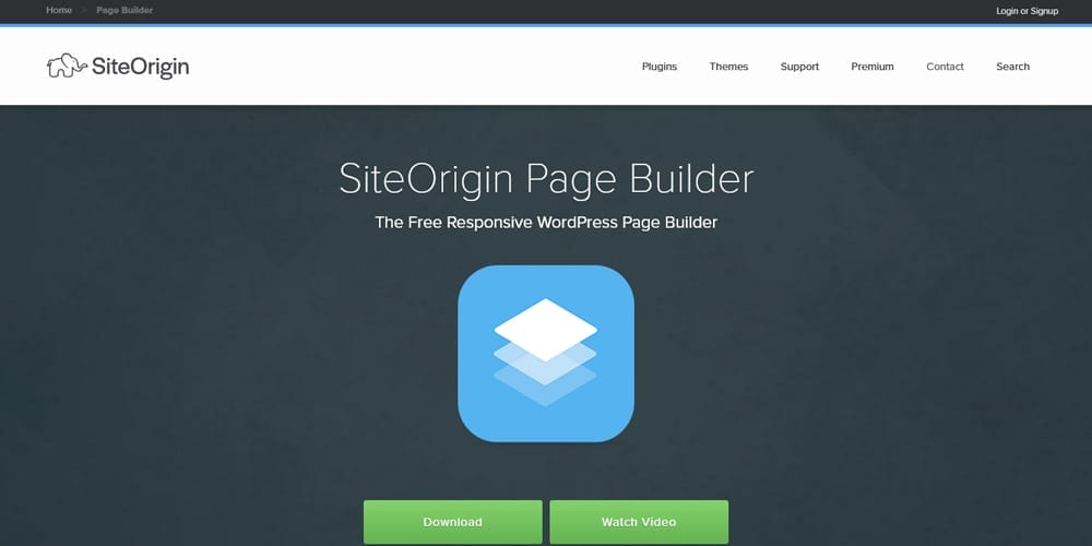 SiteOrigin Page Builder
