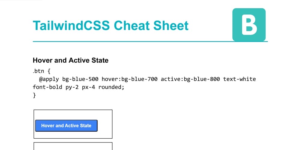 Here's A Fantastic Compilation Of PDF Cheat Sheets For Tailwind!