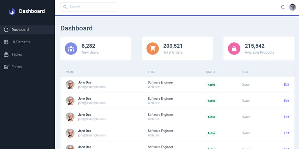 Tailwind-CSS-Dashboard-Template