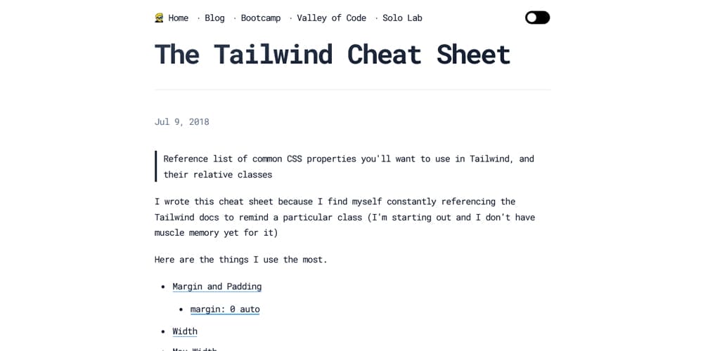 Here's A Fantastic Compilation Of PDF Cheat Sheets For Tailwind!