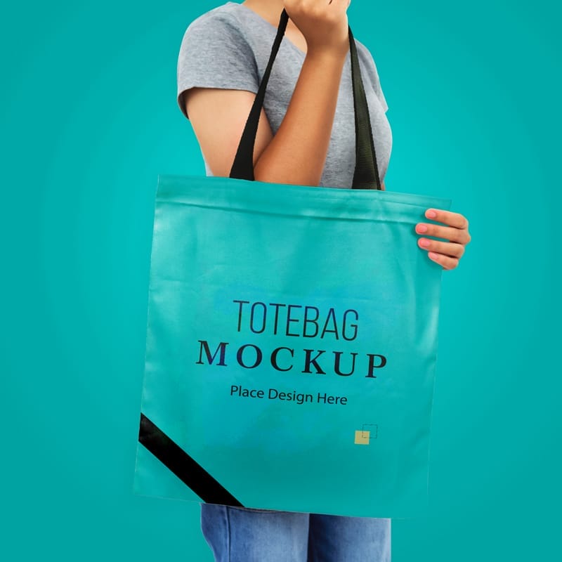 Tote Bag Mockup Template PSD
