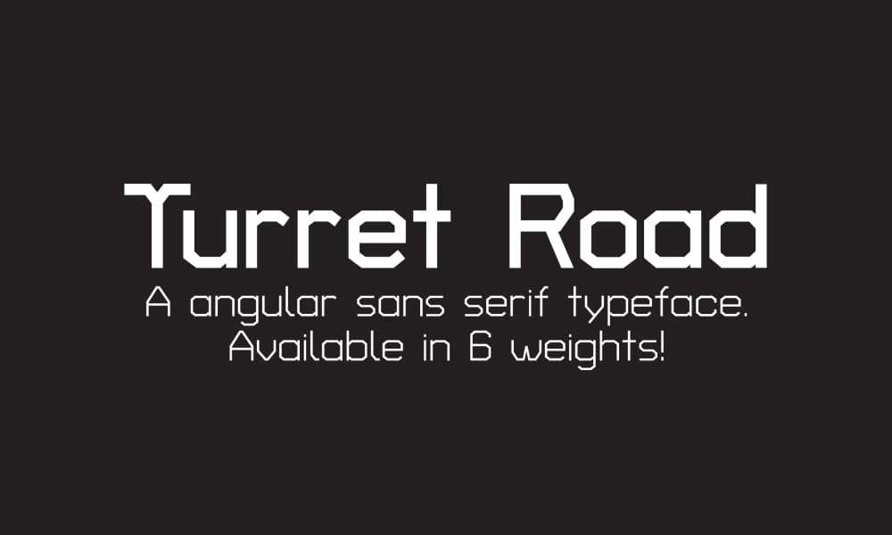 Turret Road Font