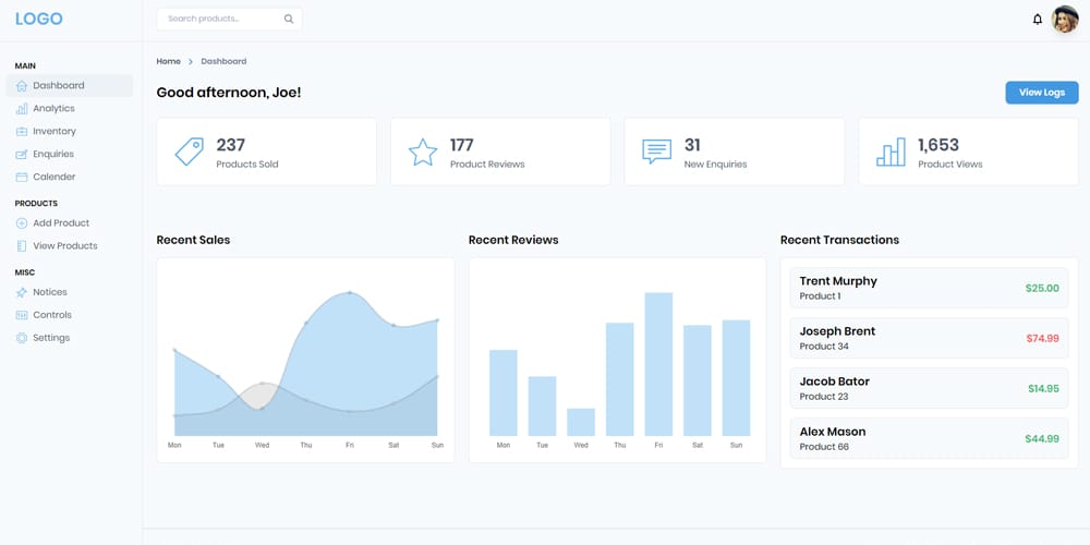 Vue Tailwind Admin