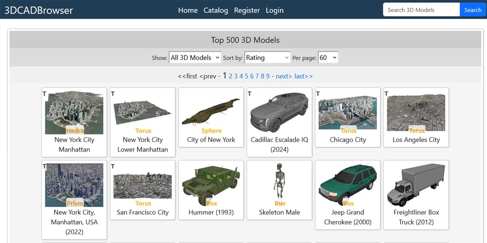 3D CAD Browser