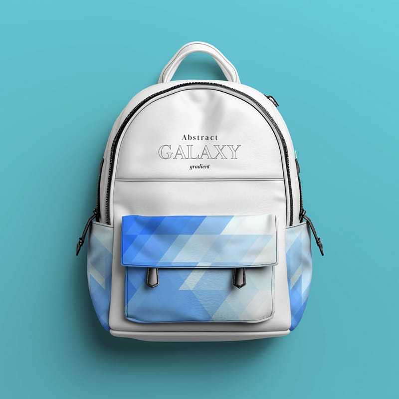 free backpack mockup psd