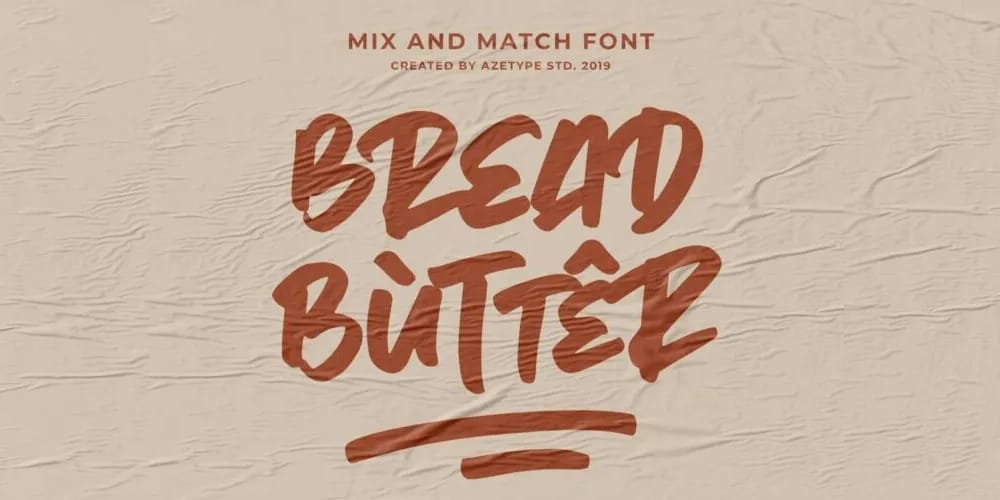Bread Butter Font