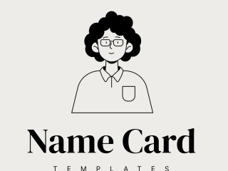 Canva Name Card Templates