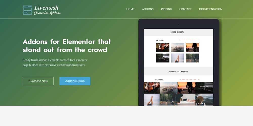 Elementor Addons by Livemesh