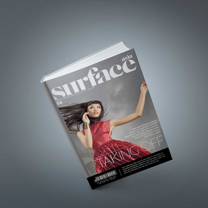 Fashion Magazine Book Cover Mockup PSD