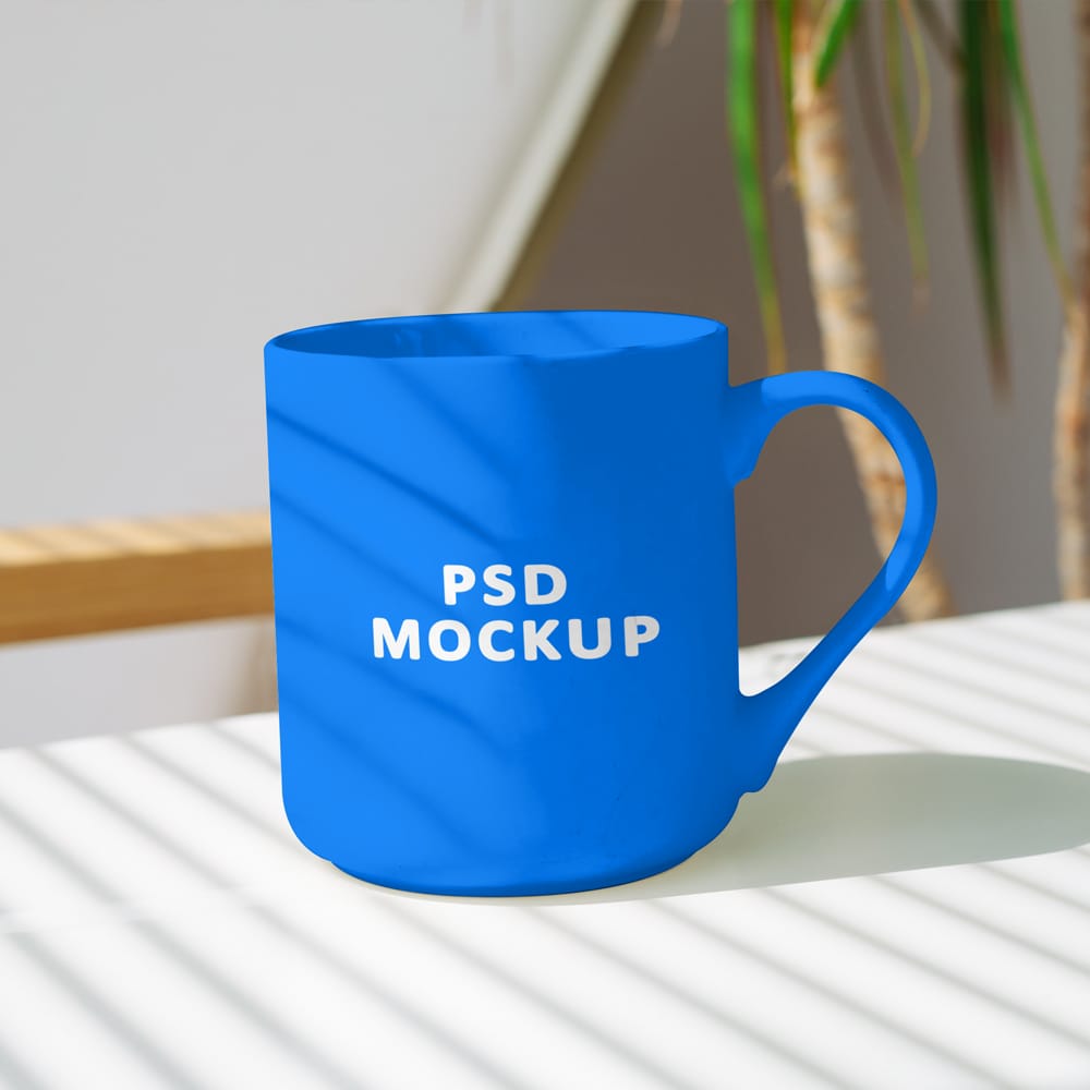Free Cup Mockup Design PSD