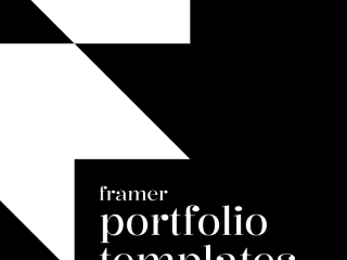 Free Framer Portfolio Templates