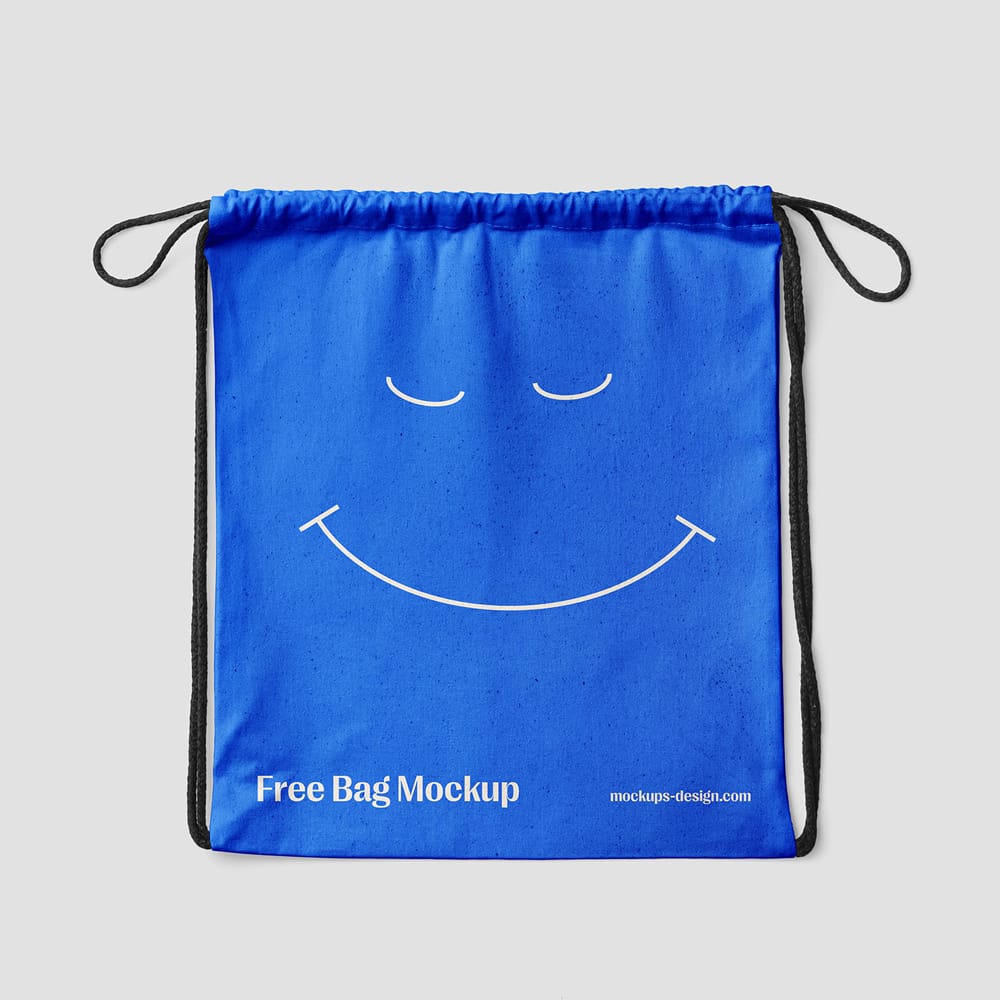Free Linen Bag Mockup PSD