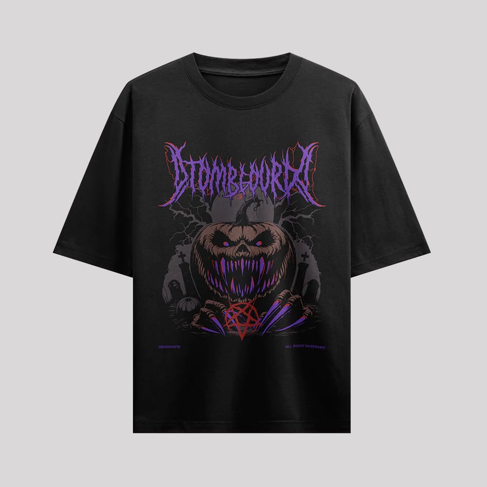 Free Realistic Oversized T-Shirt Mockup PSD