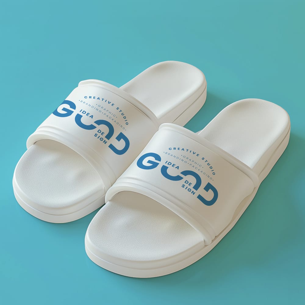 Free Slipper Mockup PSD