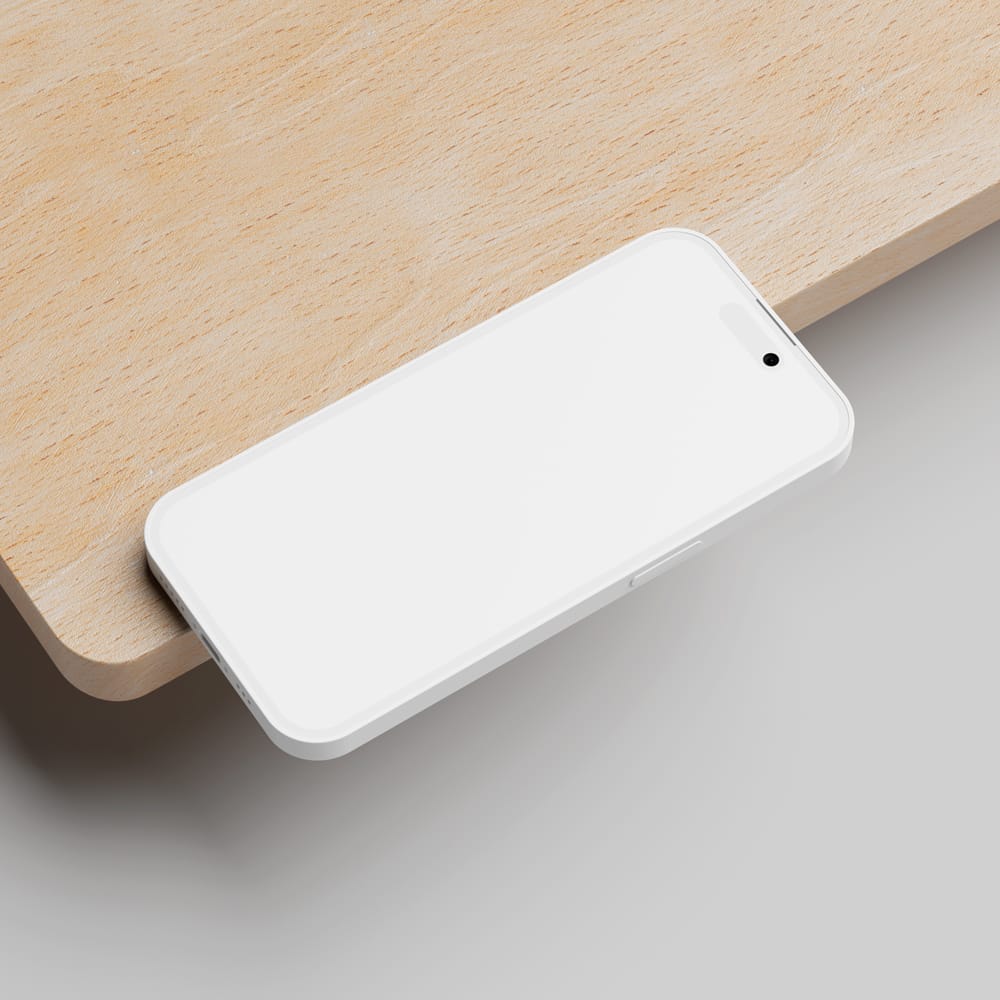 Free iPhone 14 Clay Mockup PSD