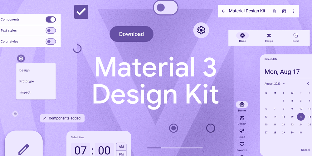 Material 3 Design Kit