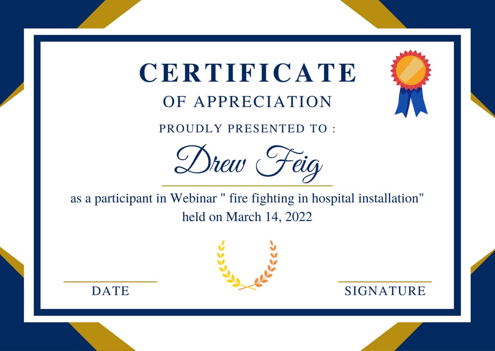 Minimalist Certificate Of Appreciation Certificate Template