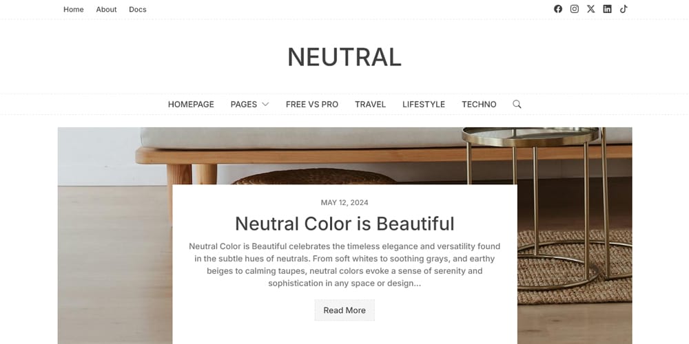 Neutral