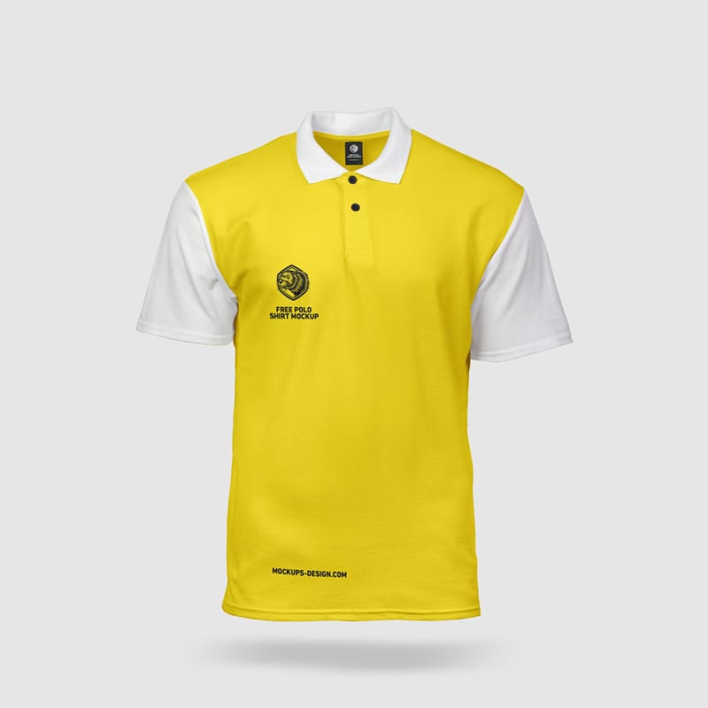 Polo Shirt Mockup Template PSD