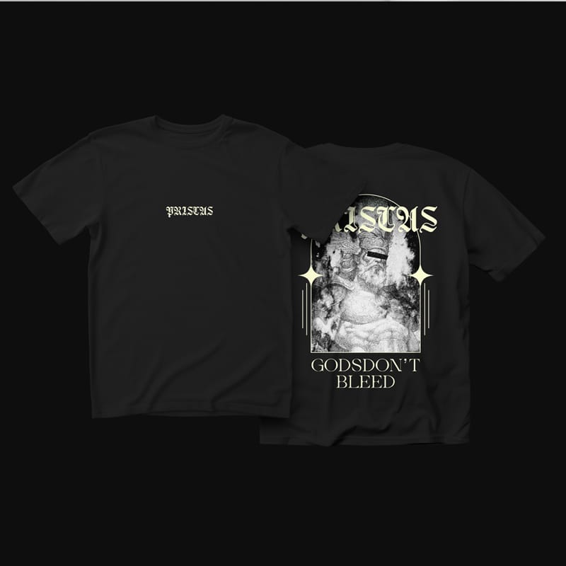 Realistic Oversized T-shirt Front and Back View Mockup PSD